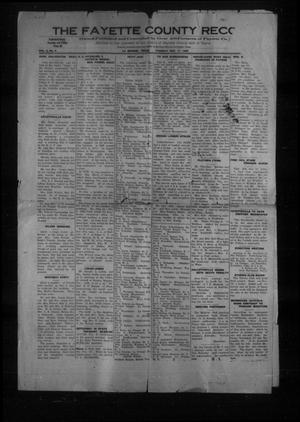 Primary view of object titled 'The Fayette County Record (La Grange, Tex.), Vol. 3, No. 3, Ed. 1 Tuesday, November 11, 1924'.