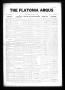 Newspaper: The Flatonia Argus (Flatonia, Tex.), Vol. 56, No. 45, Ed. 1 Thursday,…