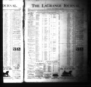 Primary view of object titled 'The La Grange Journal. (La Grange, Tex.), Vol. 2, No. 16, Ed. 1 Thursday, June 9, 1881'.