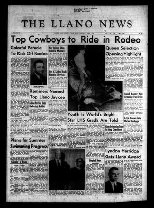 Primary view of object titled 'The Llano News (Llano, Tex.), Vol. 78, No. 28, Ed. 1 Thursday, June 1, 1967'.