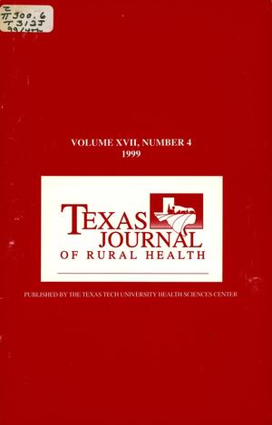 Texas Journal of Rural Health, Volume 17, Number 4, 1999
