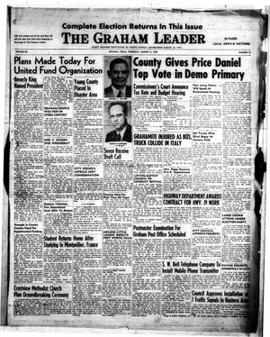 Primary view of object titled 'The Graham Leader (Graham, Tex.), Vol. 80, No. 52, Ed. 1 Thursday, August 2, 1956'.