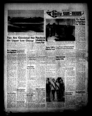 Primary view of object titled 'The Daily Sun News (Levelland, Tex.), Vol. 12, No. 20, Ed. 1 Thursday, September 4, 1952'.