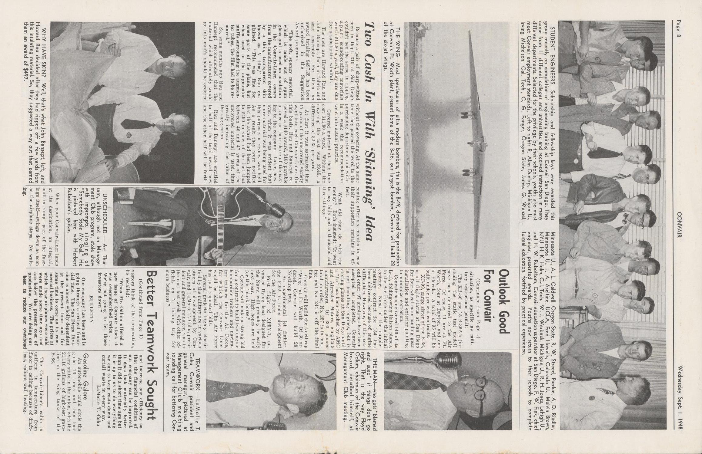 Convair, Volume 1, Number 1, September 1, 1948
                                                
                                                    [Sequence #]: 8 of 8
                                                