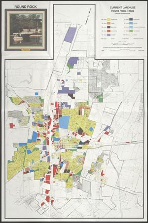 Primary view of object titled 'Current Land Use Round Rock, Texas, 1988'.