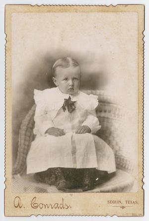 Primary view of object titled '[Unknown Child in White]'.