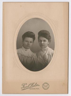 Primary view of object titled '[Two Unknown Women]'.