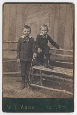 Primary view of object titled '[Two Boys]'.