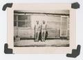 Photograph: [Two Soldiers with Rifles at Camp Barkeley]