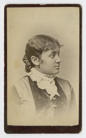 Primary view of object titled '[Portrait of Unknown African American Woman]'.