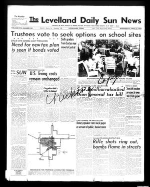 Primary view of object titled 'The Levelland Daily Sun News (Levelland, Tex.), Vol. 17, No. 164, Ed. 1 Wednesday, April 22, 1959'.
