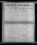 Newspaper: The Fayette County Record (La Grange, Tex.), Vol. 34, No. 1, Ed. 1 Tu…
