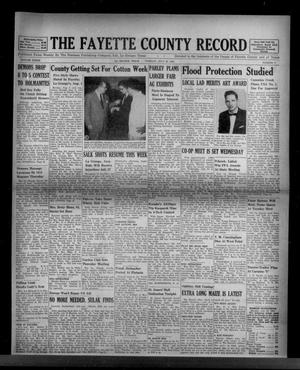 Primary view of object titled 'The Fayette County Record (La Grange, Tex.), Vol. 33, No. 77, Ed. 1 Tuesday, July 26, 1955'.