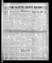 Newspaper: The Fayette County Record (La Grange, Tex.), Vol. 30, No. 78, Ed. 1 T…