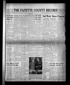 Primary view of object titled 'The Fayette County Record (La Grange, Tex.), Vol. 30, No. 30, Ed. 1 Tuesday, February 12, 1952'.