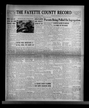 Primary view of object titled 'The Fayette County Record (La Grange, Tex.), Vol. 33, No. 79, Ed. 1 Tuesday, August 2, 1955'.