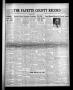 Newspaper: The Fayette County Record (La Grange, Tex.), Vol. 30, No. 45, Ed. 1 F…