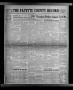 Newspaper: The Fayette County Record (La Grange, Tex.), Vol. 33, No. 47, Ed. 1 T…