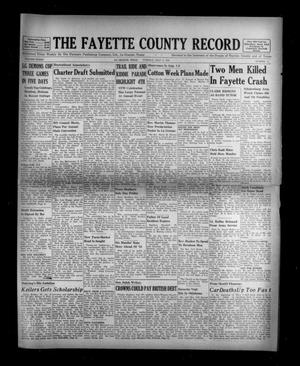 Primary view of object titled 'The Fayette County Record (La Grange, Tex.), Vol. 33, No. 71, Ed. 1 Tuesday, July 5, 1955'.