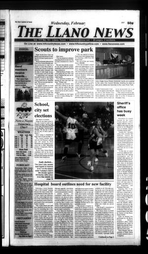 Primary view of object titled 'The Llano News (Llano, Tex.), Vol. 117, No. 19, Ed. 1 Wednesday, February 9, 2005'.