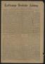Thumbnail image of item number 1 in: 'La Grange Deutsche Zeitung. (La Grange, Tex.), Vol. 24, No. 15, Ed. 1 Thursday, November 20, 1913'.