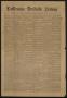 Primary view of La Grange Deutsche Zeitung (La Grange, Tex.), Vol. 27, No. 33, Ed. 1 Thursday, April 5, 1917