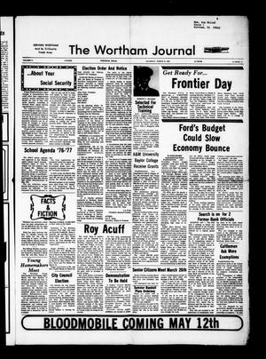 Primary view of object titled 'The Wortham Journal (Wortham, Tex.), Vol. 77, No. 46, Ed. 1 Thursday, March 18, 1976'.