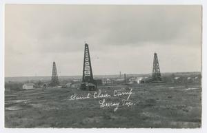Primary view of object titled '[Saint Clair Camp Oil Field]'.
