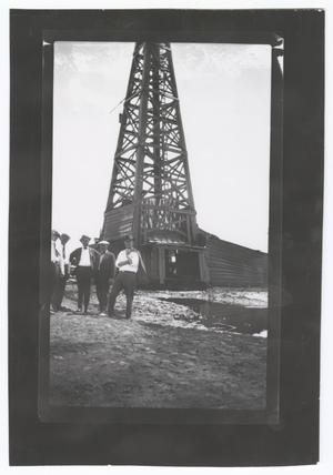 Primary view of object titled '[Santa Rita No. 1 Oil Rig]'.