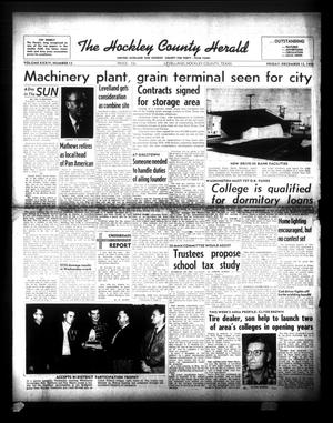 Primary view of object titled 'The Hockley County Herald (Levelland, Tex.), Vol. 34, No. 13, Ed. 1 Friday, December 12, 1958'.