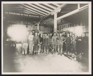 Primary view of object titled '[Light Plant Workers]'.