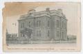 Postcard: [First Mills County Courthouse Postcard]