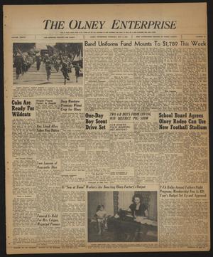 Primary view of object titled 'The Olney Enterprise (Olney, Tex.), Vol. 37, No. 39, Ed. 1 Thursday, November 6, 1947'.