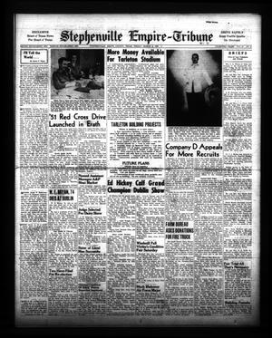 Primary view of object titled 'Stephenville Empire-Tribune (Stephenville, Tex.), Vol. 81, No. 9, Ed. 1 Friday, March 2, 1951'.