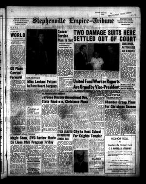 Primary view of object titled 'Stephenville Empire-Tribune (Stephenville, Tex.), Vol. 88, No. 19, Ed. 1 Friday, October 24, 1958'.