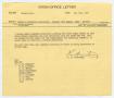 Letter: [Inter-Office Letter from Robert Markle Armstrong to Herman Lurie, Ma…