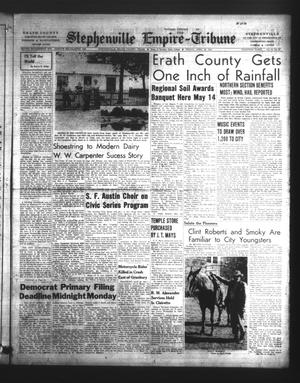 Primary view of object titled 'Stephenville Empire-Tribune (Stephenville, Tex.), Vol. 84, No. 18, Ed. 1 Friday, April 30, 1954'.