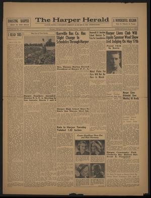 Primary view of object titled 'The Harper Herald (Harper, Tex.), Vol. 32, No. 12, Ed. 1 Friday, March 21, 1947'.