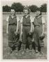Thumbnail image of item number 1 in: '[Baseball Teammates on field During World War II]'.