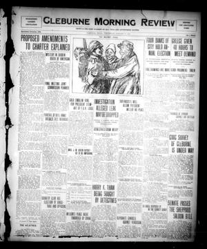 Primary view of object titled 'Cleburne Morning Review (Cleburne, Tex.), Ed. 1 Wednesday, January 10, 1917'.