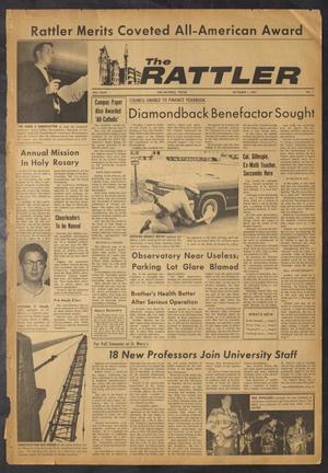 Primary view of object titled 'The Rattler (San Antonio, Tex.), Vol. 50, No. 1, Ed. 1 Friday, October 1, 1965'.