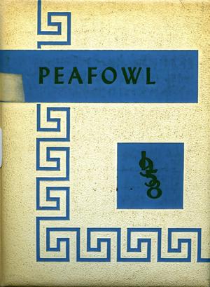 Primary view of object titled 'The Peafowl, Yearbook of Peacock High School, 1958'.