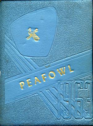 Primary view of object titled 'The Peafowl, Yearbook of Peacock High School, 1963'.