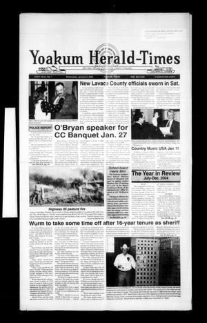 Primary view of object titled 'Yoakum Herald-Times (Yoakum, Tex.), Vol. 113, No. 1, Ed. 1 Wednesday, January 5, 2005'.