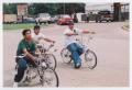 Photograph: [Boys on Lowrider Bicycles at Cinco de Mayo Festival]