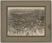 Primary view of [Crowd in Front of Russell's Department Store]