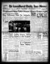Thumbnail image of item number 1 in: 'The Levelland Daily Sun News (Levelland, Tex.), Vol. 17, No. 199, Ed. 1 Friday, June 6, 1958'.