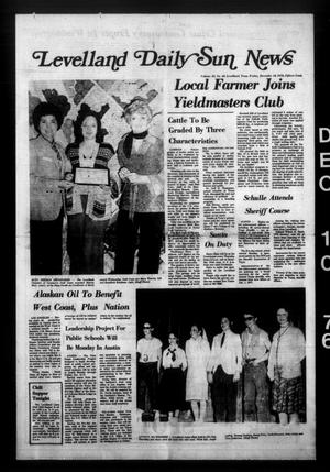 Primary view of object titled 'Levelland Daily Sun News (Levelland, Tex.), Vol. 35, No. 49, Ed. 1 Friday, December 10, 1976'.