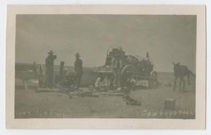 Primary view of object titled '[Cowhands by Chuckwagon]'.