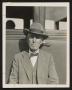 Photograph: [Luther T. Clark in Hat]